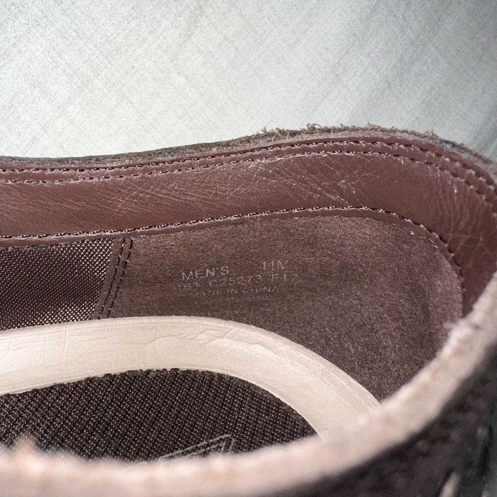 Cole Haan Men's Zerogrand Wingtip Oxfords Dark Brown Java Cobblestone Shoes 11 - Picture 9 of 9